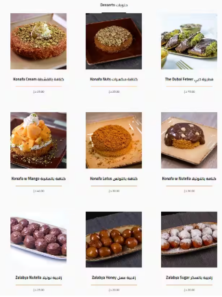 Desserts