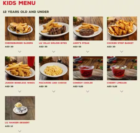 Kids Menu